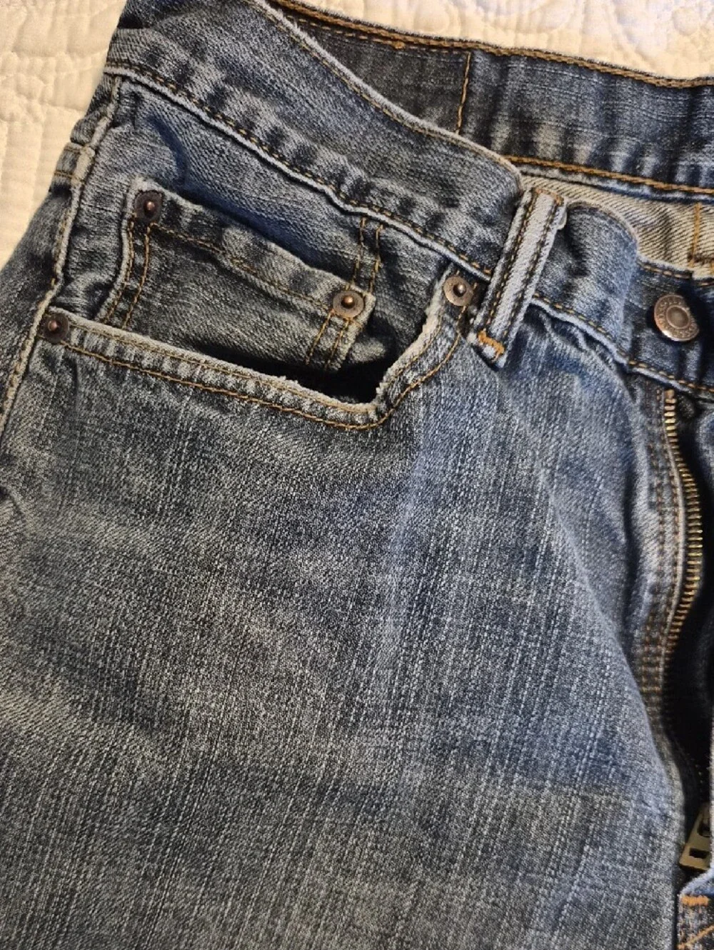 Levi's Men's Relaxed Fit Jeans - Blue Denim 33x32